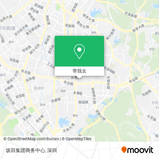 坂田集团商务中心地图