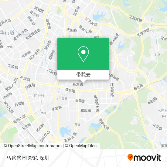 马爸爸潮味馆地图
