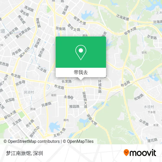 梦江南旅馆地图
