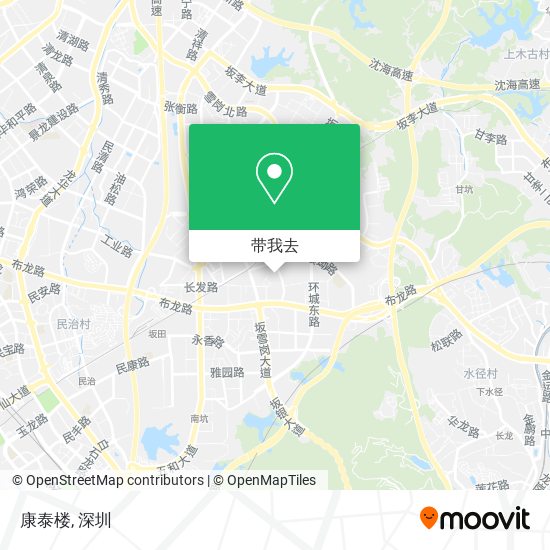 康泰楼地图