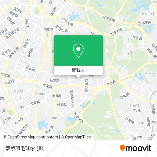 双桥羽毛球馆地图