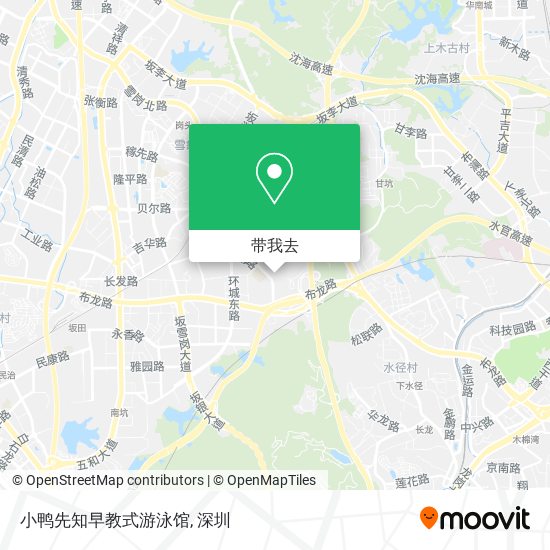 小鸭先知早教式游泳馆地图