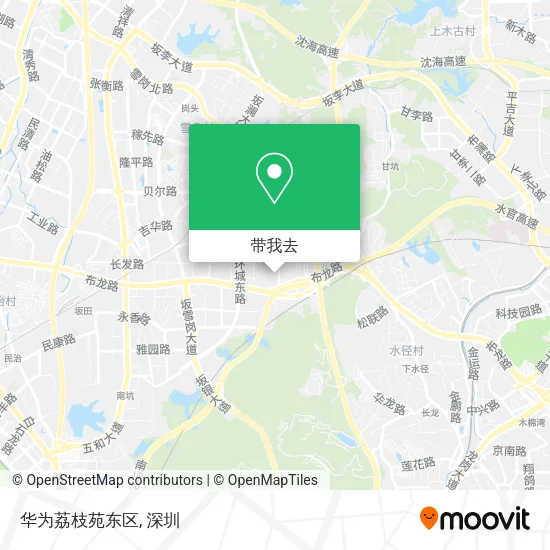 华为荔枝苑东区地图