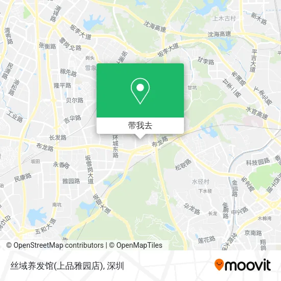 丝域养发馆(上品雅园店)地图