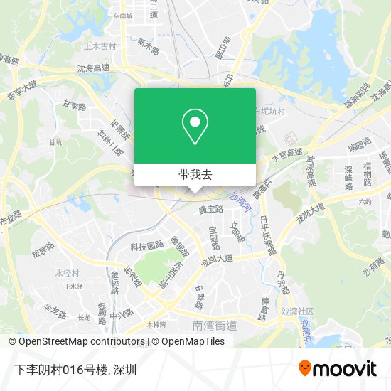 下李朗村016号楼地图