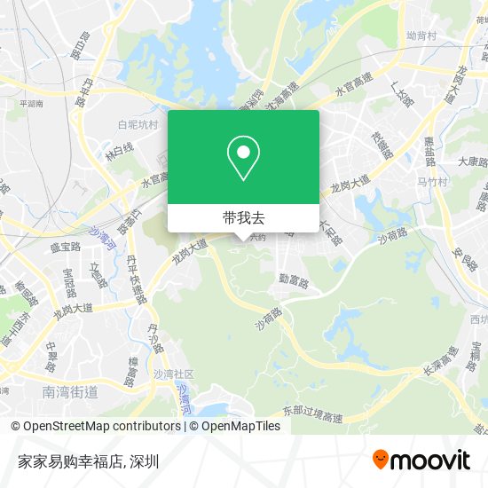 家家易购幸福店地图