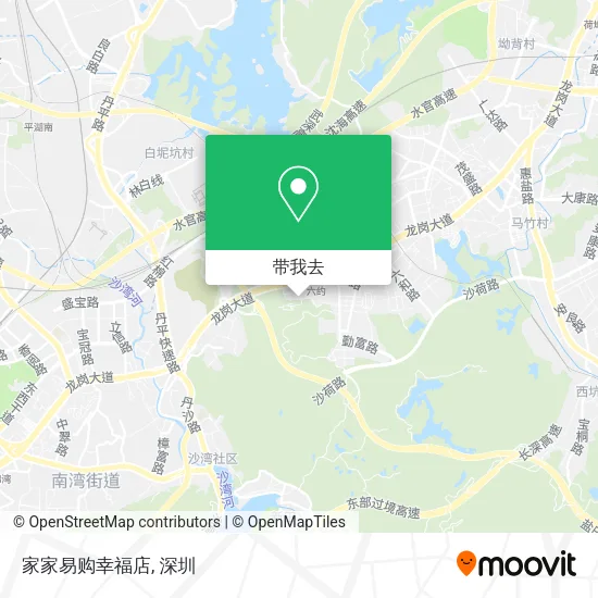 家家易购幸福店地图