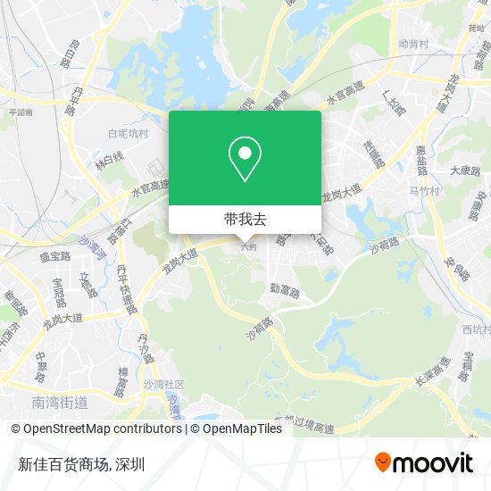 新佳百货商场地图
