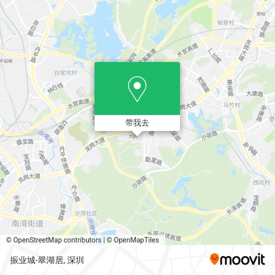 振业城-翠湖居地图