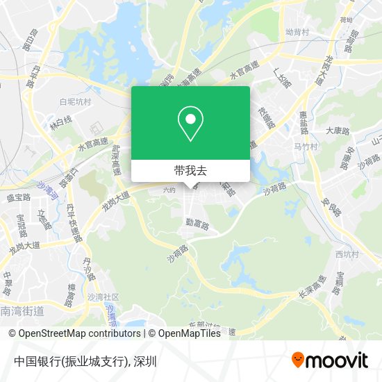 中国银行(振业城支行)地图