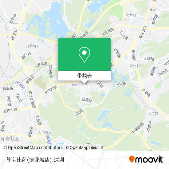 尊宝比萨(振业城店)地图