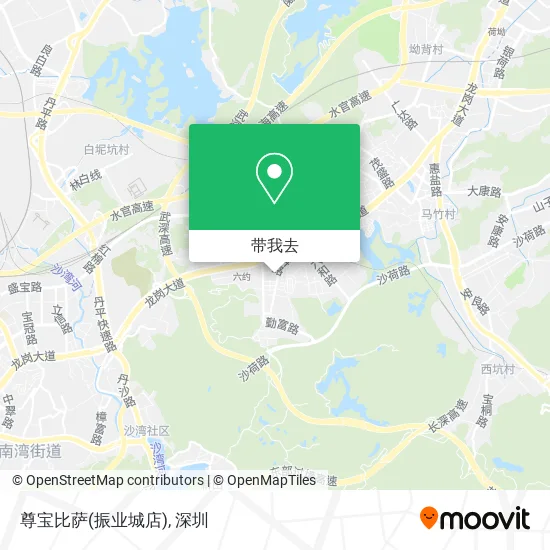 尊宝比萨(振业城店)地图