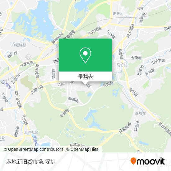 麻地新旧货市场地图