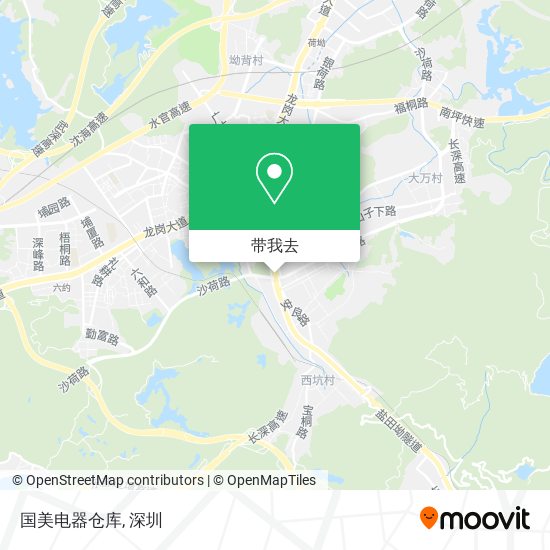 国美电器仓库地图
