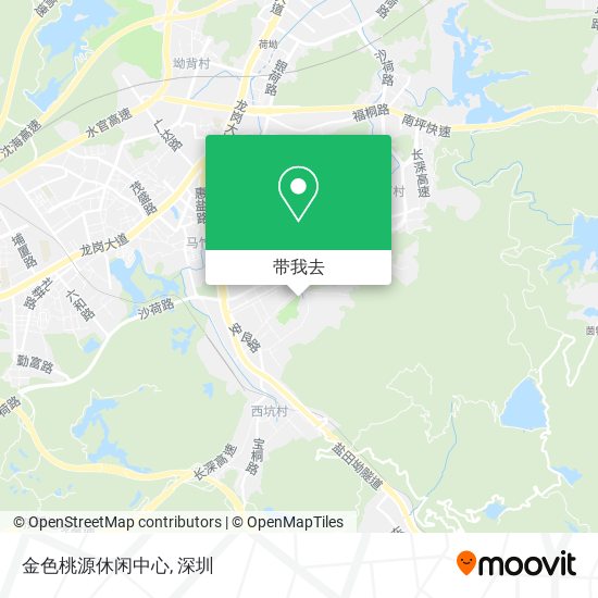 金色桃源休闲中心地图
