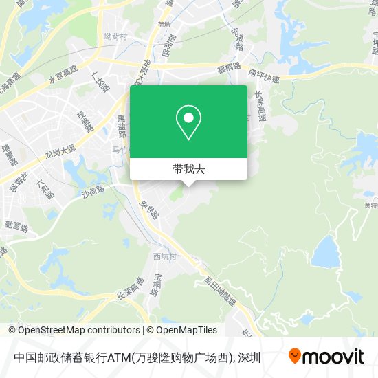 中国邮政储蓄银行ATM(万骏隆购物广场西)地图