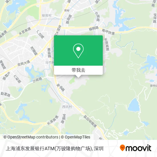 上海浦东发展银行ATM(万骏隆购物广场)地图