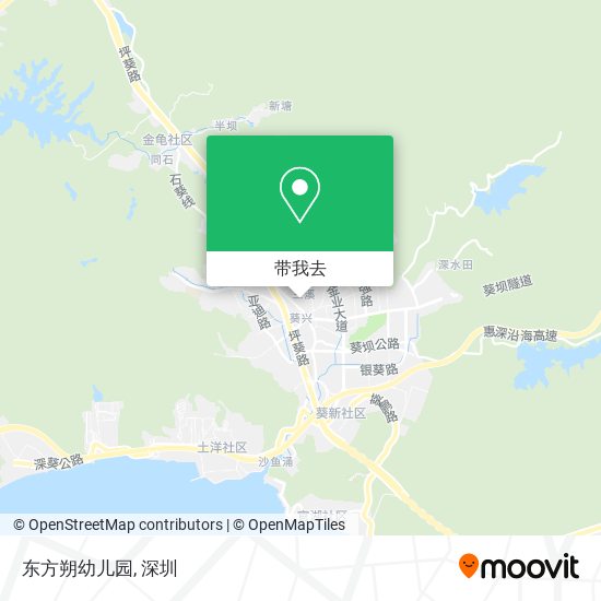 东方朔幼儿园地图