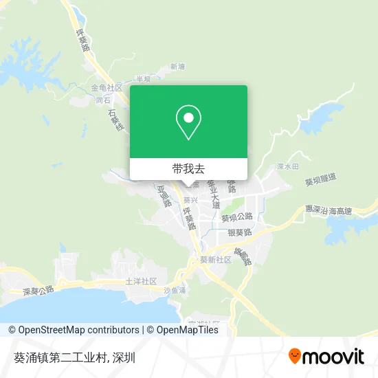 葵涌镇第二工业村地图
