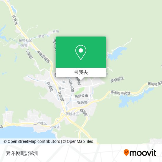 奔乐网吧地图
