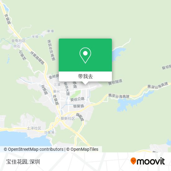 宝佳花园地图
