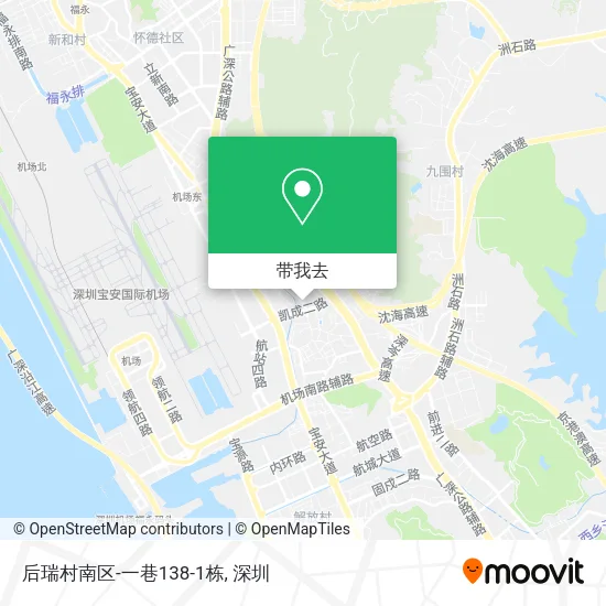 后瑞村南区-一巷138-1栋地图