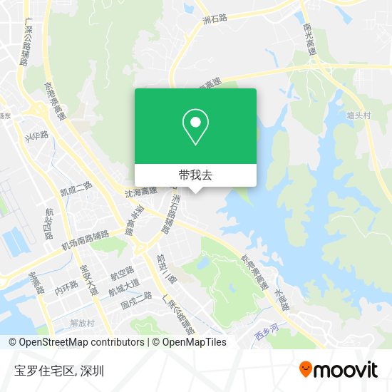 宝罗住宅区地图