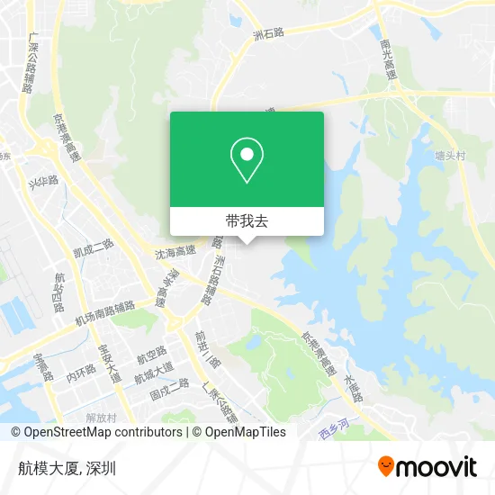 航模大厦地图