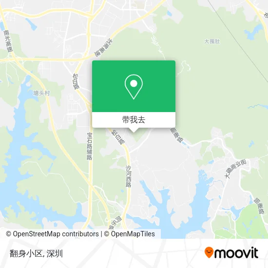 翻身小区地图