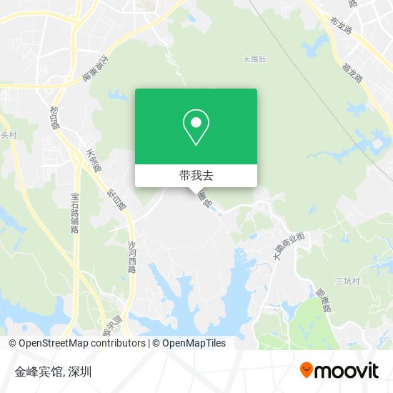 金峰宾馆地图