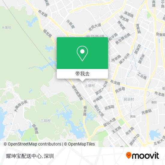 耀坤宝配送中心地图