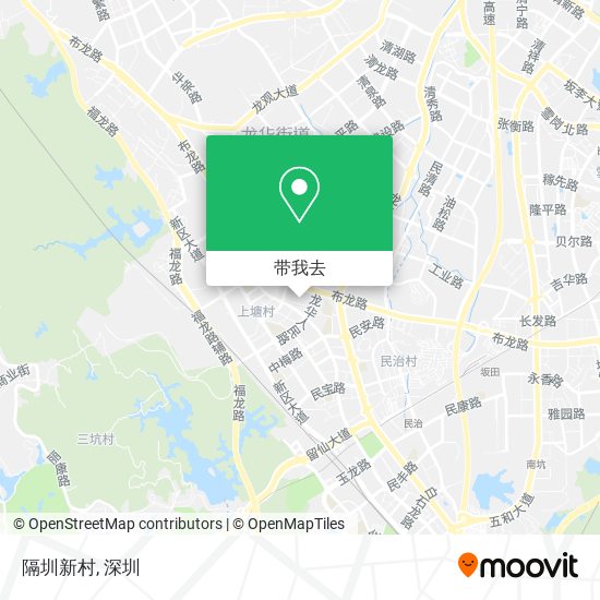 隔圳新村地图