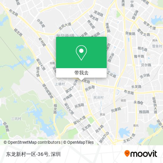 东龙新村一区-36号地图