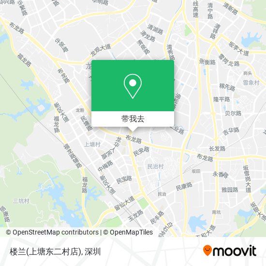 楼兰(上塘东二村店)地图