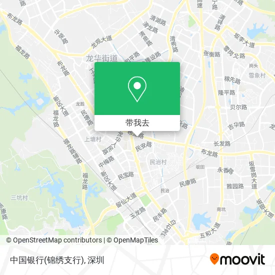 中国银行(锦绣支行)地图