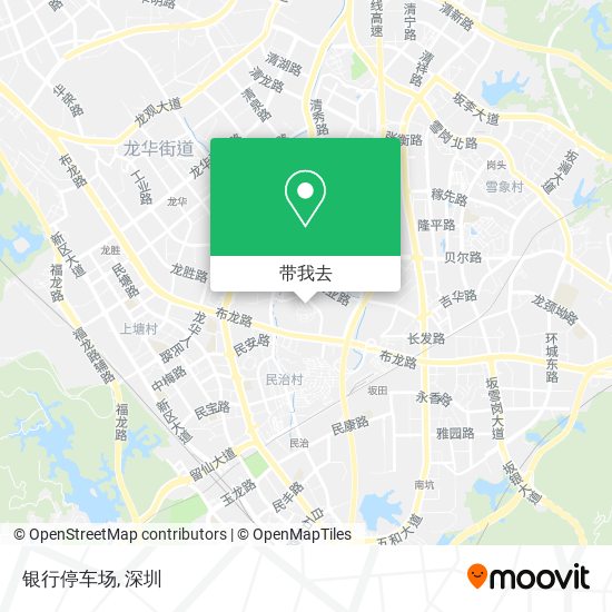 银行停车场地图