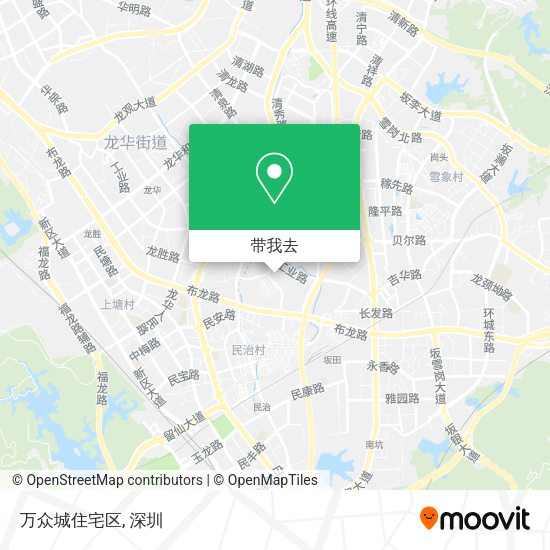 万众城住宅区地图