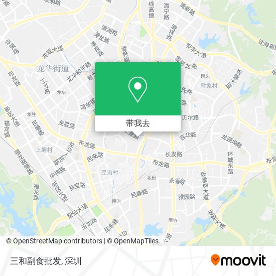 三和副食批发地图