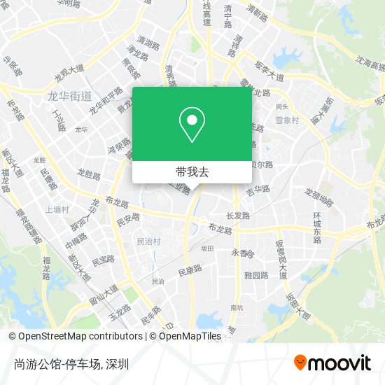 尚游公馆-停车场地图