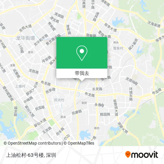 上油松村-63号楼地图