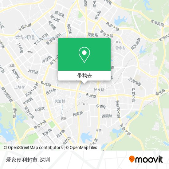 爱家便利超市地图