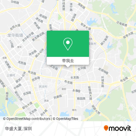 华盛大厦地图