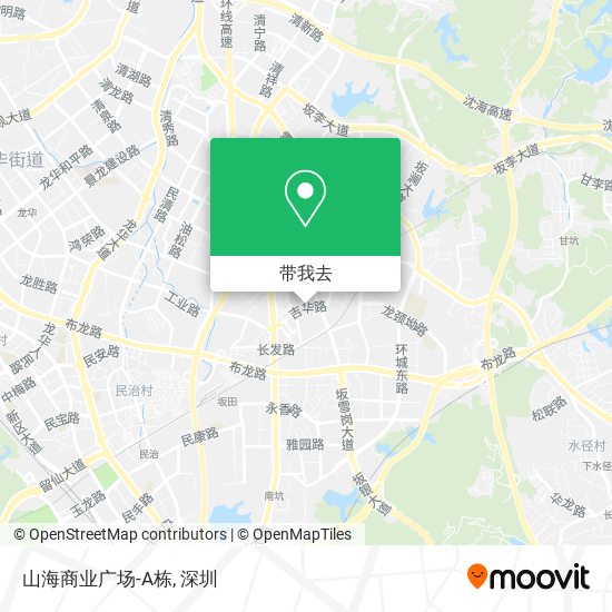 山海商业广场-A栋地图