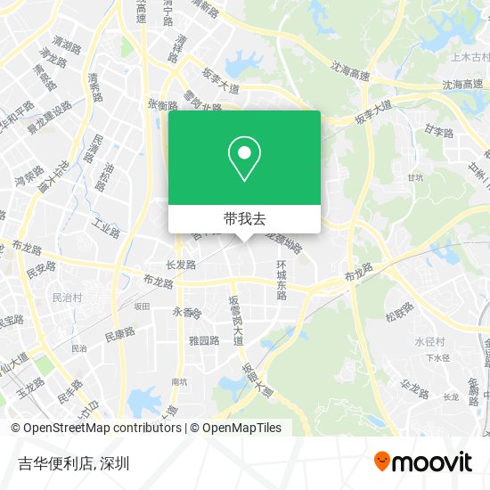 吉华便利店地图