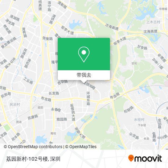 荔园新村-102号楼地图