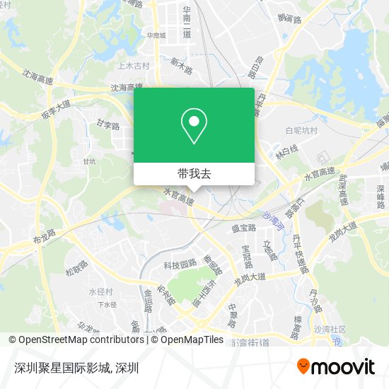 深圳聚星国际影城地图