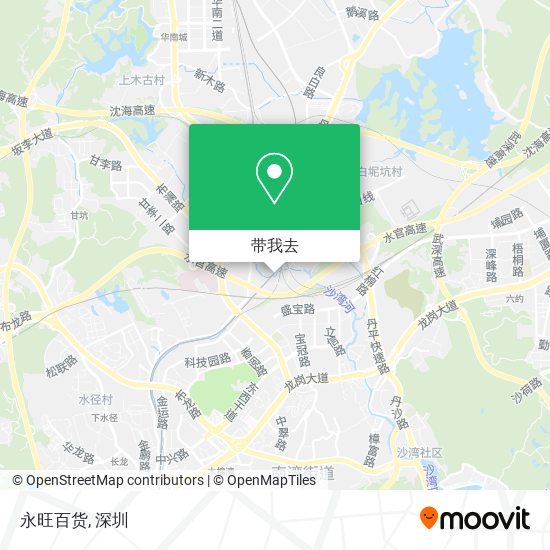 永旺百货地图