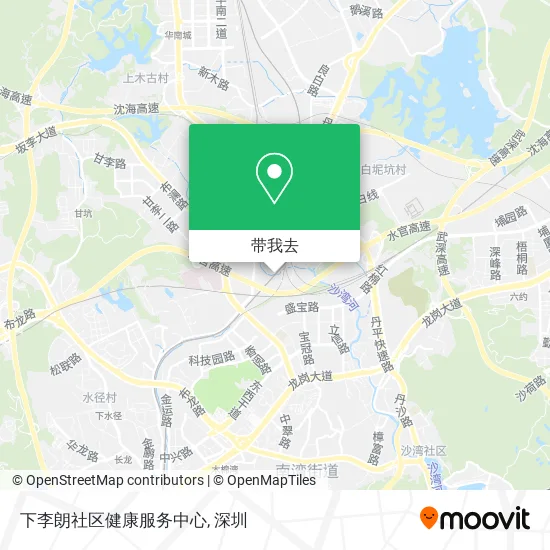 下李朗社区健康服务中心地图