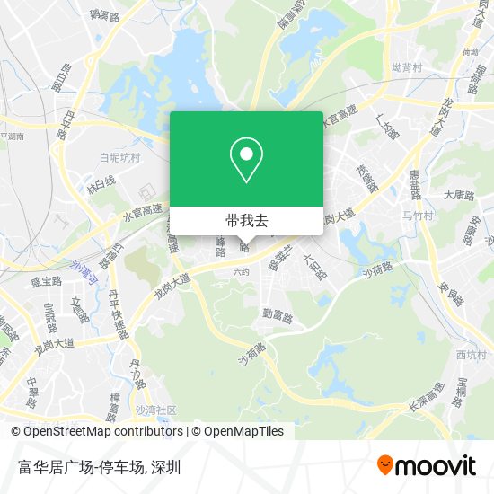 富华居广场-停车场地图