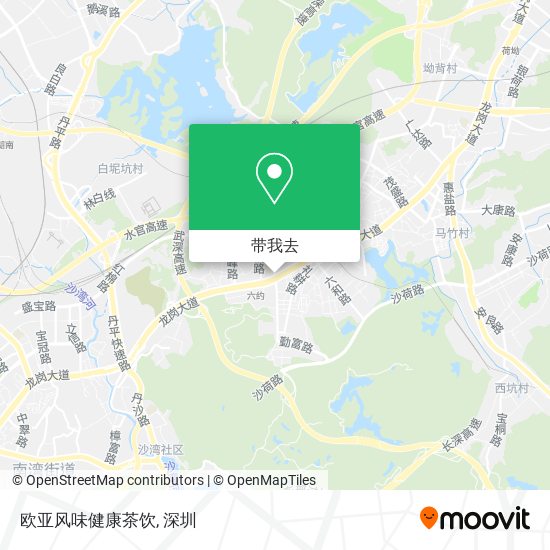 欧亚风味健康茶饮地图